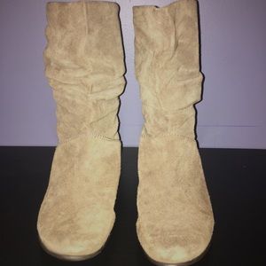 Nine West Slouchy Suede Boots